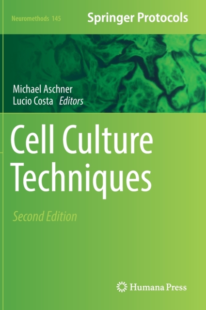 Cell Culture Techniques, Hardback Book