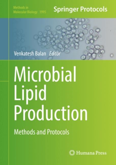 Microbial Lipid Production : Methods and Protocols, Hardback Book