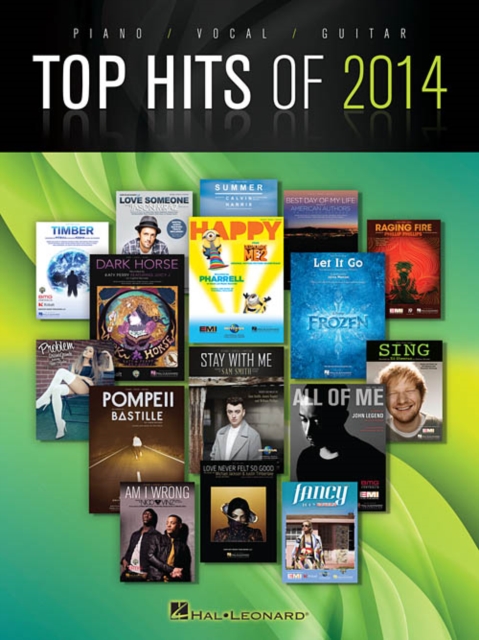 Top Hits Of 2014 : PVG Songbook, Paperback / softback Book