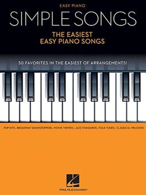 Simple Songs - the Easiest Easy Piano Songs, Book Book