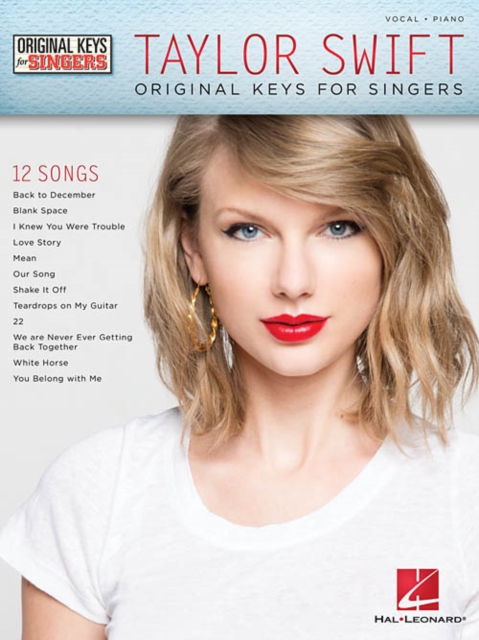Taylor Swift : Original Keys For Singers, Paperback / softback Book