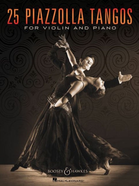 25 Piazzolla Tangos : for Violin and Piano. violin and piano., Sheet music Book
