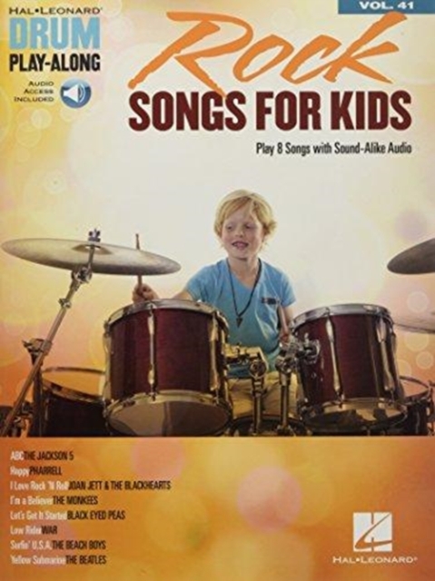 Rock Songs for Kids : Drum Play-Along Volume 41, Book Book