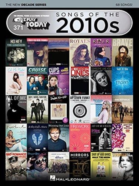 Songs of the 2010s - the New Decade Series : E-Z Play (R) Today Volume 371, Book Book