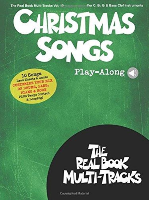 Christmas Songs Play-Along : Real Book Multi-Tracks Volume 10, Paperback / softback Book
