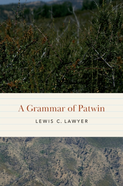 A Grammar of Patwin, Paperback / softback Book