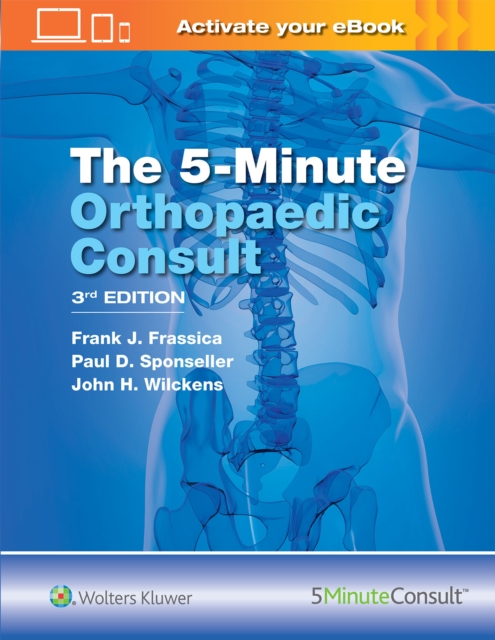 The 5 Minute Orthopaedic Consult, Hardback Book