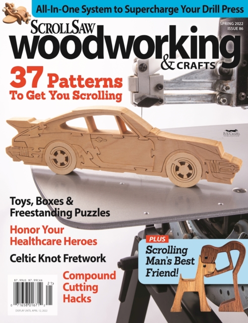 Scroll Saw Woodworking & Crafts Issue 86 Spring 2022, Other book format Book