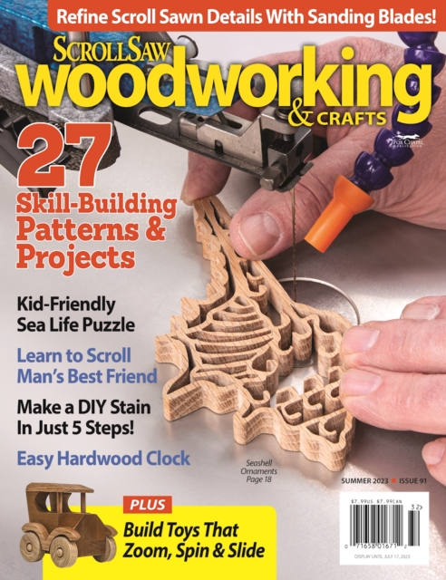 Scroll Saw Woodworking & Crafts Issue 91 Summer 2023, Paperback / softback Book