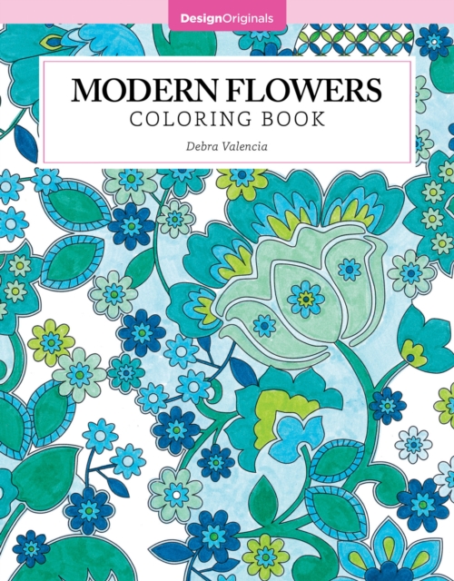 Modern Flowers Coloring Book, Paperback / softback Book