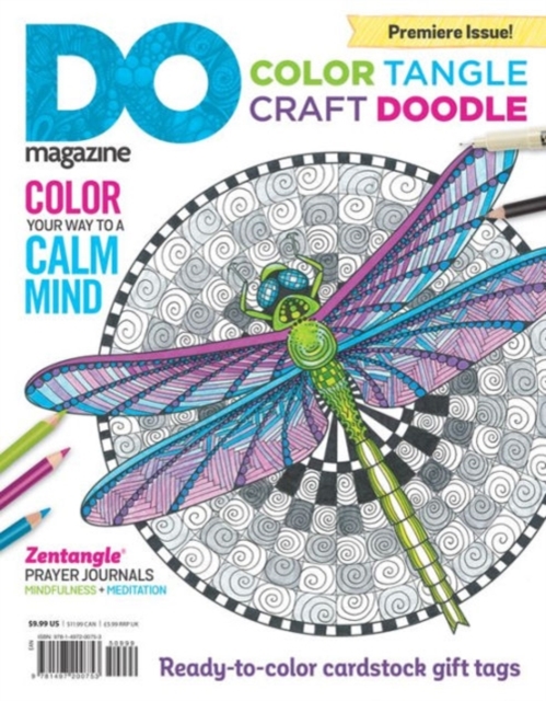 Color, Tangle, Craft, Doodle (#1), Paperback / softback Book