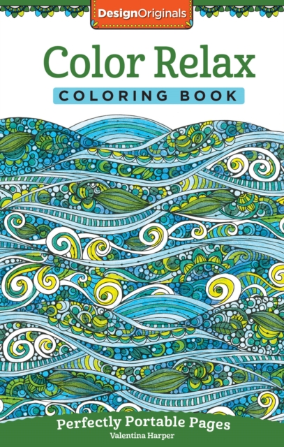 Color Relax Coloring Book : Perfectly Portable Pages, Paperback / softback Book