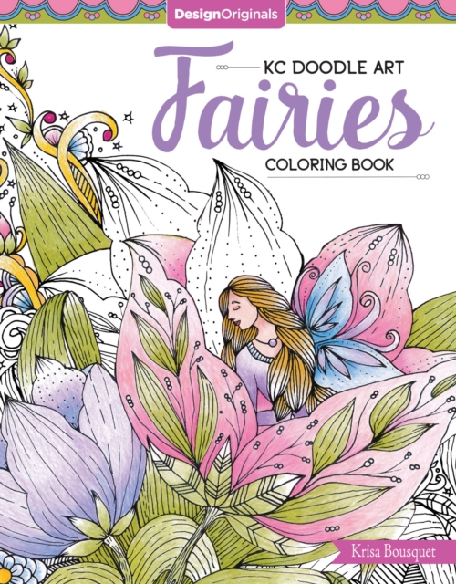 KC Doodle Art Fairies Coloring Book, Paperback / softback Book