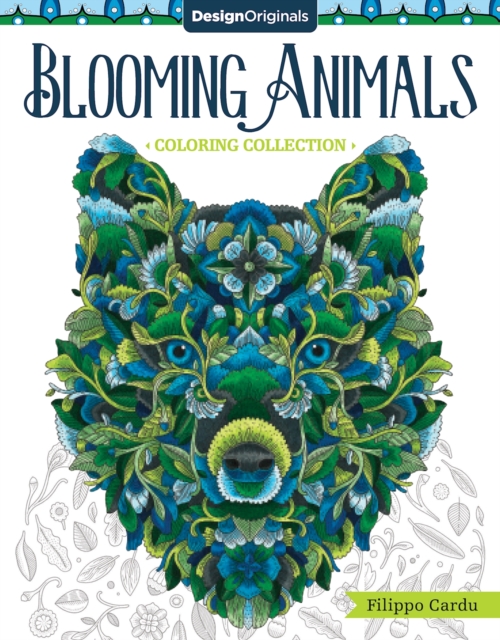 Blooming Animals (Filippo Cardu Coloring Collection), Paperback / softback Book