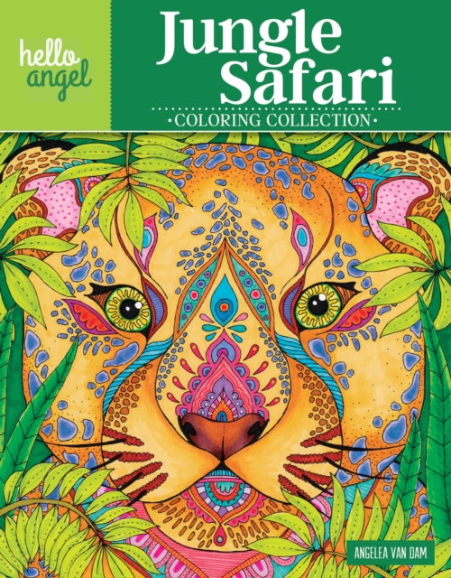 Hello Angel Jungle Safari Coloring Collection, Paperback / softback Book