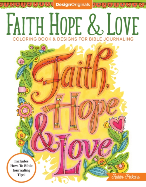 Faith, Hope & Love Coloring Book, Paperback / softback Book