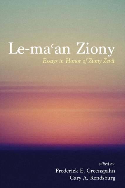 Le-ma&#703;an Ziony, Paperback / softback Book