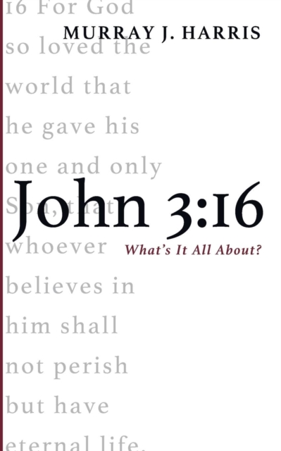 John 3 : 16, Paperback / softback Book