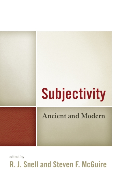 Subjectivity : Ancient and Modern, Hardback Book