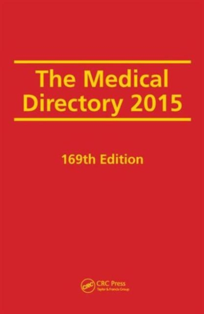 The Medical Directory 2015, Hardback Book