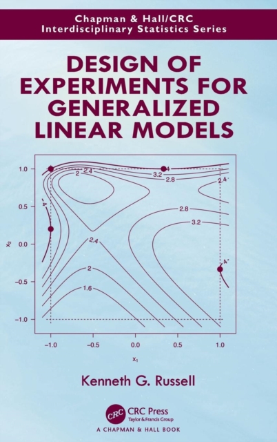 Design of Experiments for Generalized Linear Models, Hardback Book