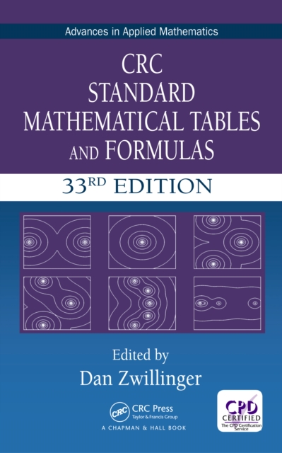 CRC Standard Mathematical Tables and Formulas, PDF eBook