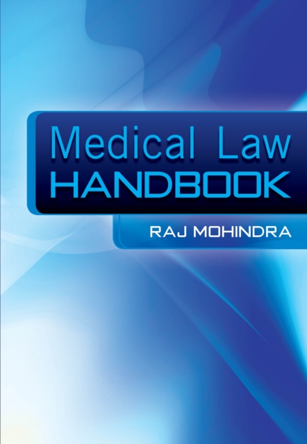 Medical Law Handbook : The Epidemiologically Based Needs Assessment Reviews, Low Back Pain - Second Series, PDF eBook