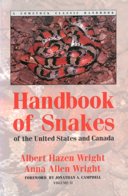 Handbook of Snakes of the United States and Canada : Two-Volume Set, Paperback / softback Book
