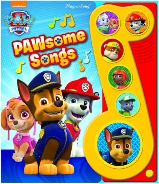 Nickelodeon PAW Patrol: PAWsome Songs Sound Book, Board book Book