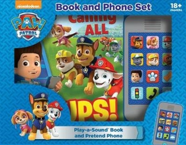 Nickelodeon PAW Patrol: Calling All Pups Book and Phone Sound Book Set, Multiple-component retail product Book