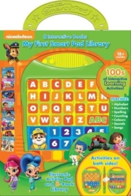 Nickelodeon: My First Smart Pad Electronic Activity Pad and 8 Book Library, Multiple-component retail product Book