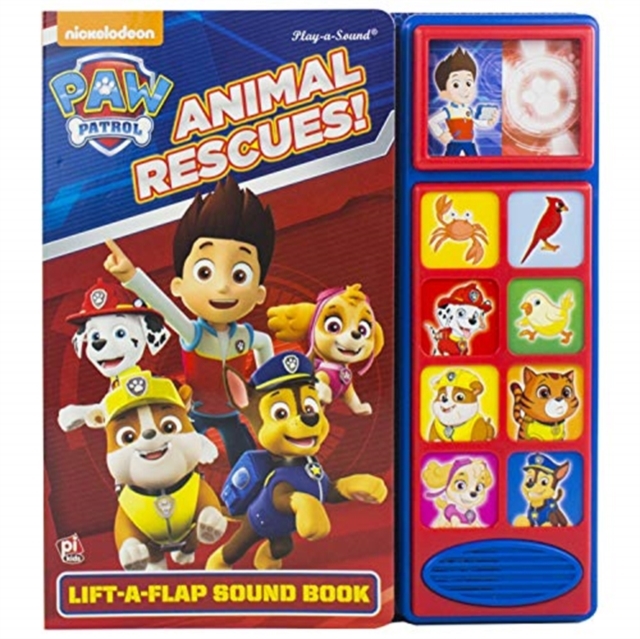 Nickelodeon PAW Patrol: Animal Rescues! Lift-a-Flap Sound Book, Board book Book