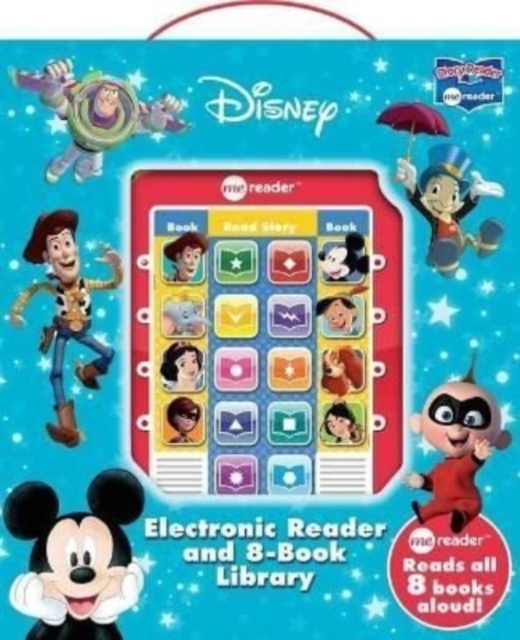 Disney: Me Reader Electronic Reader and 8-Book Library Sound Book Set, Multiple-component retail product Book