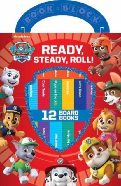Nickelodeon PAW Patrol: Ready, Steady, Roll! 12 Board Books, Multiple-component retail product Book