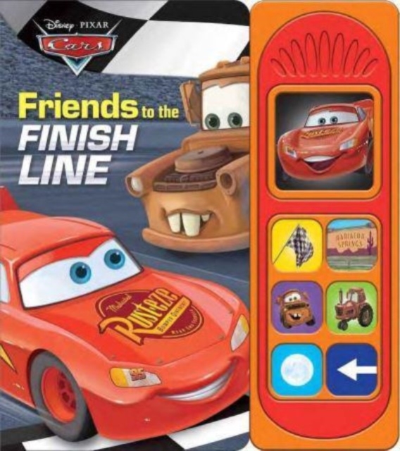Disney Pixar Cars Little Sound Book  Friends To Finish Line, Hardback Book