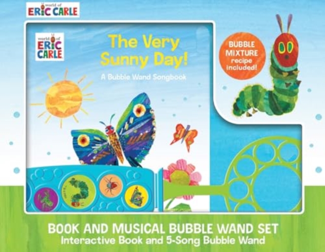Eric Carl Bubble Wand Songbook Very Sunny Day Sound Book Set, Paperback / softback Book