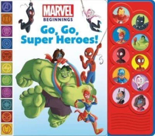 Marvel Beginnings Go Go Supernheroes Sound Listen & Learn, Hardback Book