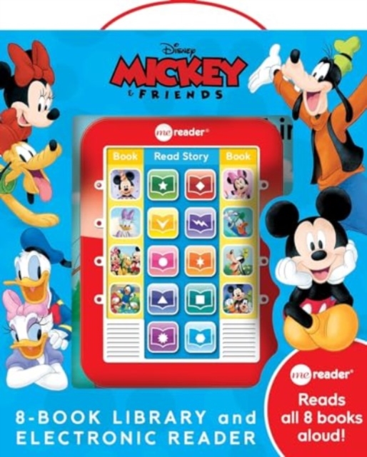 Disney Mickey and Friends: Me Reader 8-Book Library and Electronic Reader Sound Book Set, Multiple-component retail product Book