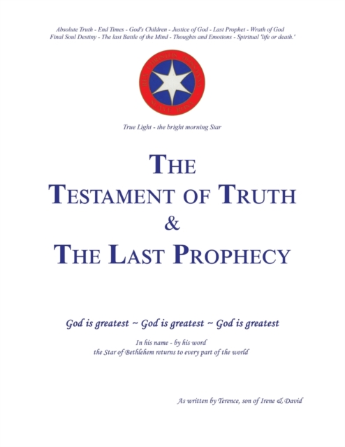 The Testament of Truth and the Last Prophecy, Paperback / softback Book