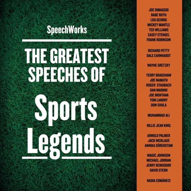 The Greatest Speeches of Sports Legends, eAudiobook MP3 eaudioBook