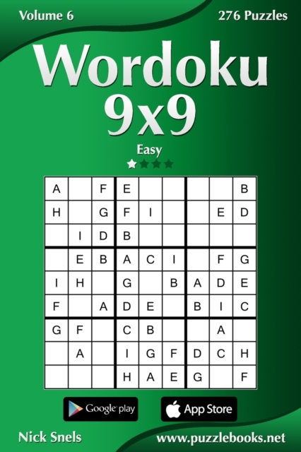 Wordoku 9x9 - Easy - Volume 6 - 276 Logic Puzzles, Paperback / softback Book