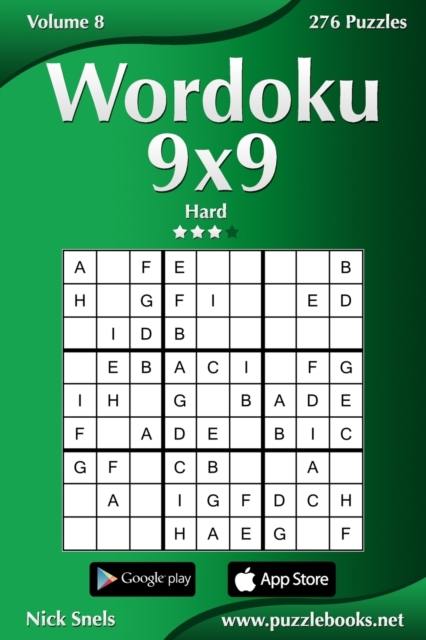 Wordoku 9x9 - Hard - Volume 8 - 276 Logic Puzzles, Paperback / softback Book