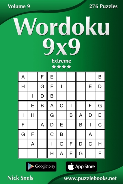 Wordoku 9x9 - Extreme - Volume 9 - 276 Logic Puzzles, Paperback / softback Book