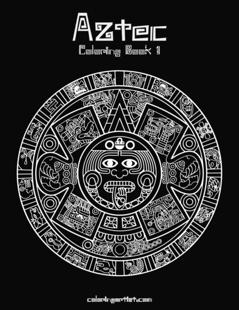 Aztec Coloring, Book 1, Paperback / softback Book