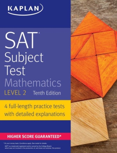 SAT Subject Test Mathematics Level 2, Paperback / softback Book