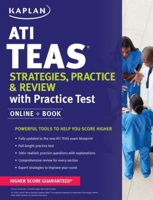 ATI TEAS Strategies, Practice & Review with 2 Practice Tests : Online + Book, Paperback / softback Book