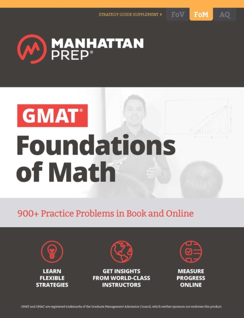 GMAT Foundations of Math : 900+ Practice Problems in Book and Online, EPUB eBook