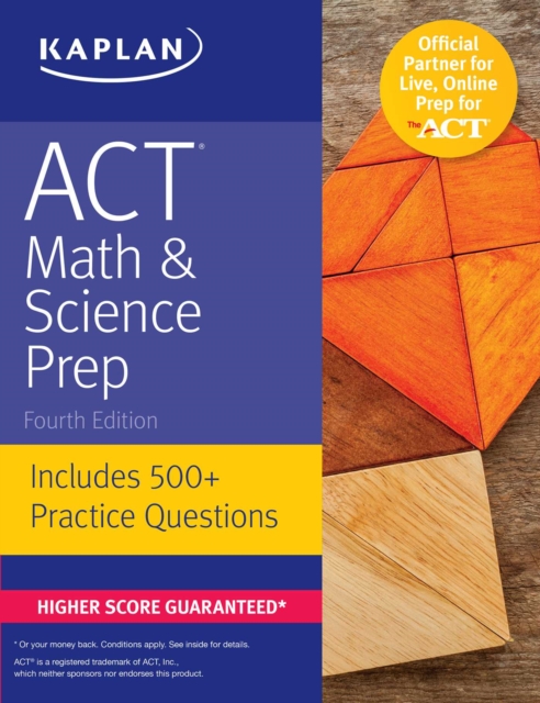 ACT Math & Science Prep: Includes 500+ Practice Questions, EPUB eBook