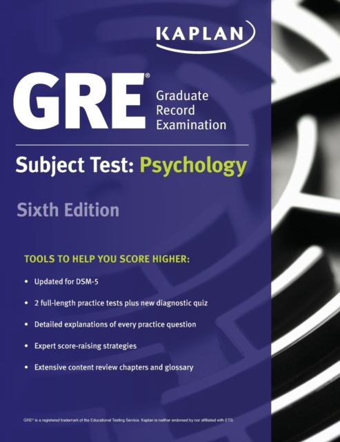 GRE Subject Test : Psychology, Paperback / softback Book