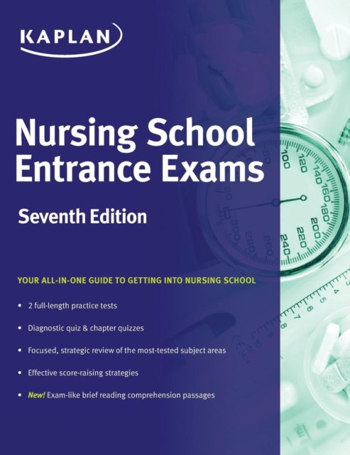 Nursing School Entrance Exams, Paperback / softback Book